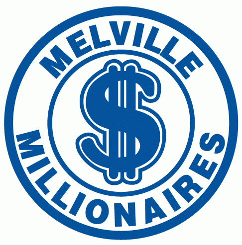 Melville Millionaires 1970-Pres Primary Logo iron on heat transfer...